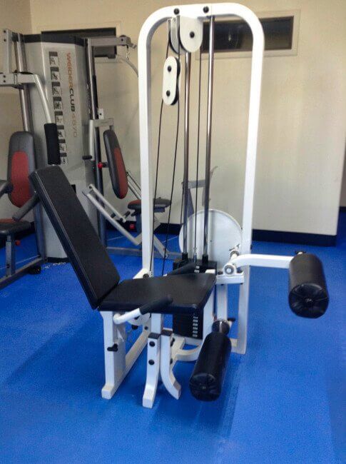 Leg press machine